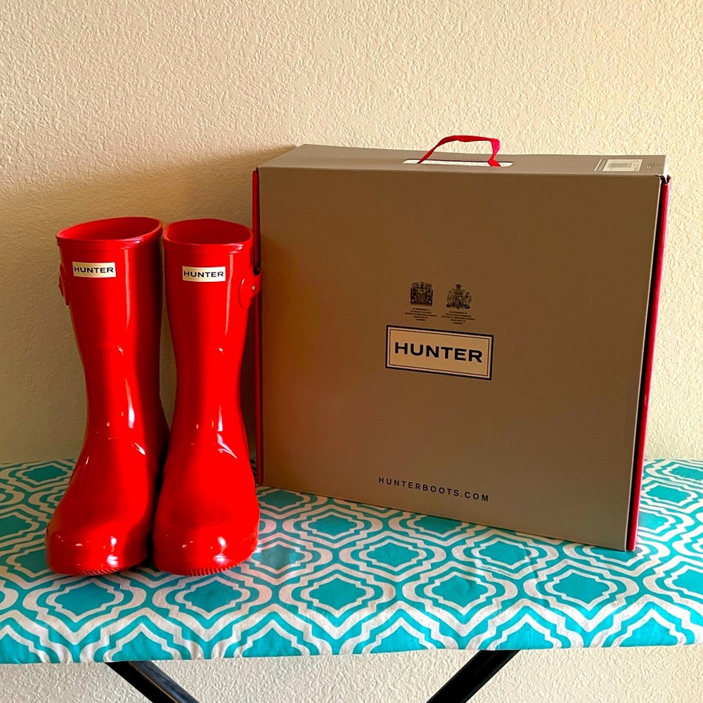 Hunter Original Short Gloss Boots